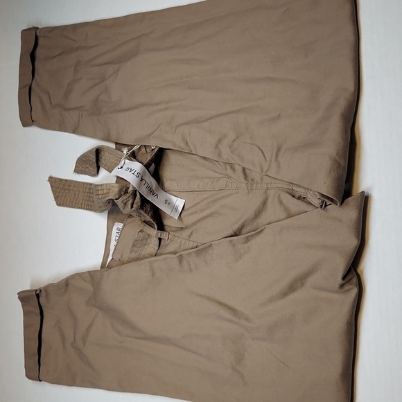 VANILLA STAR Juniors' Tie-Front Cuffed Utility Pants W26/3 - Picture 8 of 10